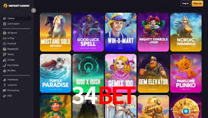 Descubra o Mundo do Cassino Online com 34Bet